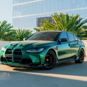 Green BMW G80 M3